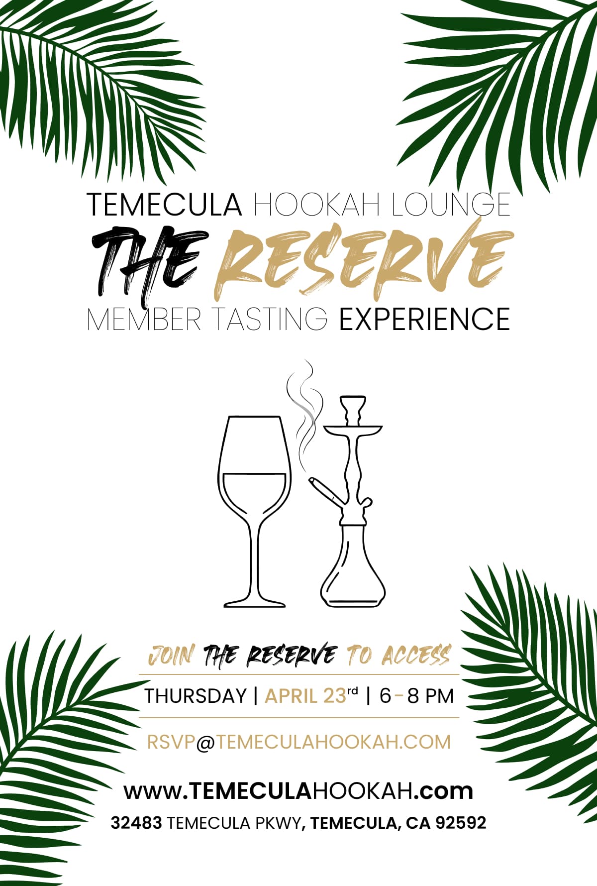 The Reserve — Private Tasting Experience
